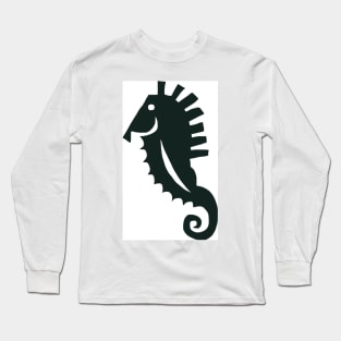 Deco seahorse Long Sleeve T-Shirt